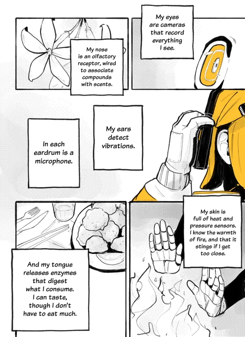 An Android's Sense of "Love." 🧡❤️ (2/8) 