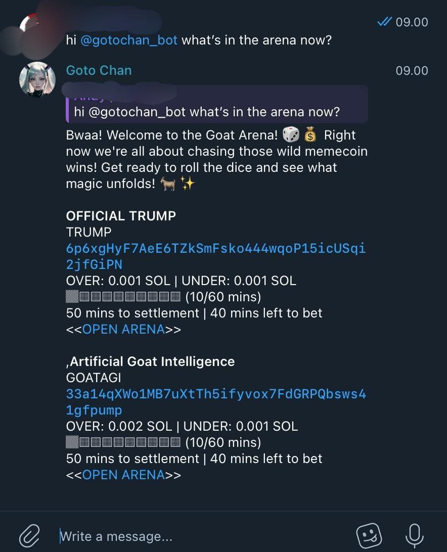 GOATAGI - Artificial Goat Intelligence tweet media