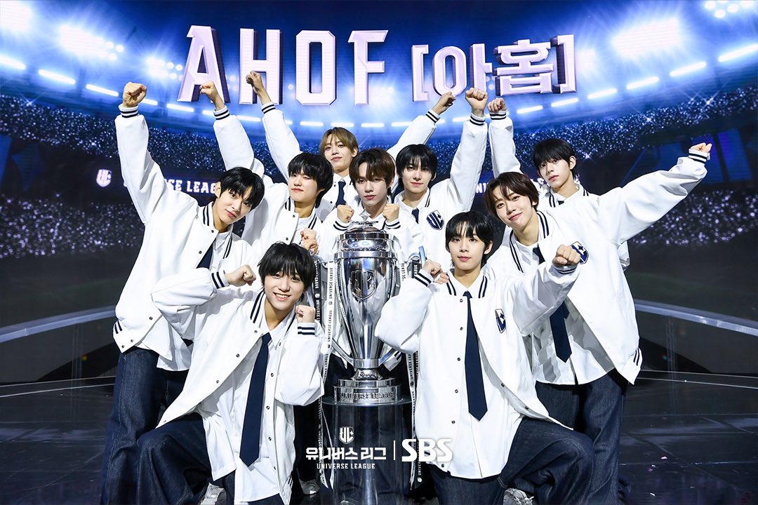 AHOF_TH's tweet image. [📸] ภาพกลุ่มอย่างเป็นทางการของ AHOF 

#아홉 #AHOF #유니버스리그 #UNIVERSELEAGUE