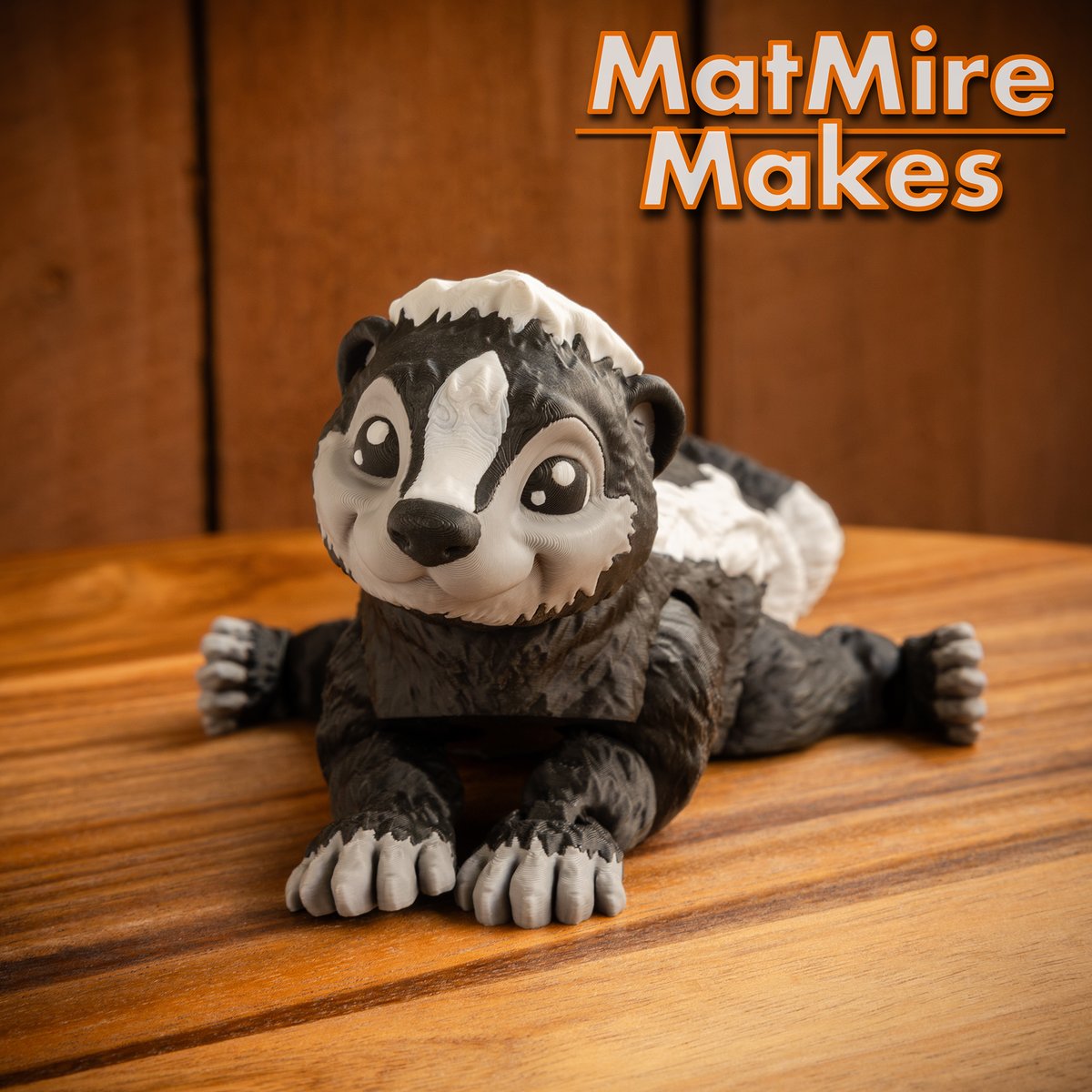 New Skunk STL design!!  Early Release available now for my Patreon and MMF Tribes subscribers.     

Coming to <a href="/Cults3D/">Cults.</a> next week at25% OFF for the first 24 hours!    

matmiremakes.com
