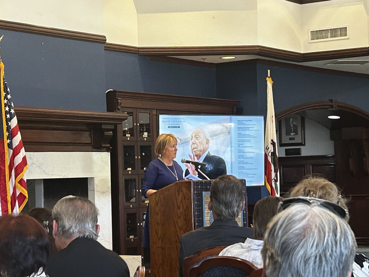 SupKarenSpiegel's tweet photo. It was an honor to speak at the dedication of the Joseph Tavaglione Memorial Interchange, celebrating a leader whose vision transformed Riverside’s transportation. Joe’s legacy of progress will inspire our community for generations to come. #JosephTavaglione #RiversideStrong https://t.co/Tao5e0V6MU