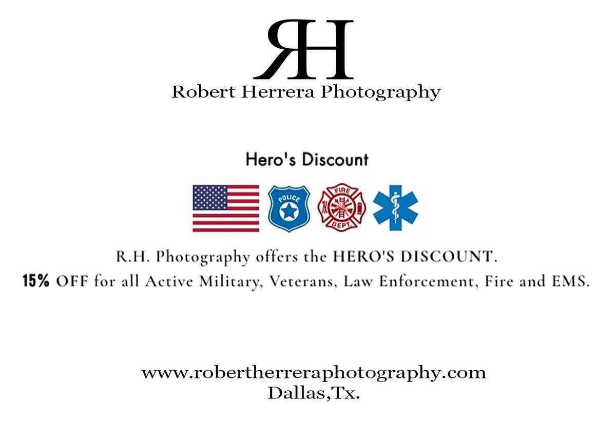 Rob_USMC's tweet photo. Hero's Discount to all who serve! 
@DallasORFireEMS @DallasPD @DallasFireRes_q @DallasORFireEMS @PlanoPoliceDept @irvingpolice1 @GarlandPolice @dallasisdpolice @ArlingtonPD @fortworthpd @CityOfDallas @cityofplanotx @CityOfArlington @CityOfFriscoTx https://t.co/PetLaWTSMl
