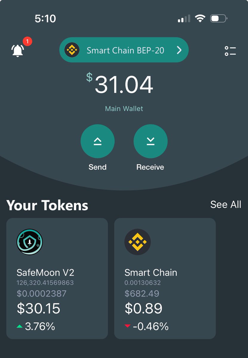 FishWhistle77's tweet photo. @Hankusun My 2k of Safemoon on Sol is worth double of my OG safemoon bag of 126k 😂 https://t.co/PQtRDDhhE0