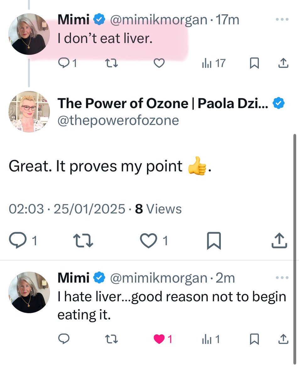 thepowerofozone's tweet photo. There may be a connection between NOT eating liver and seeing reversal of grey hair and improved hair growth on the carnivore diet. Just saying … https://t.co/pvIIBsdZNP