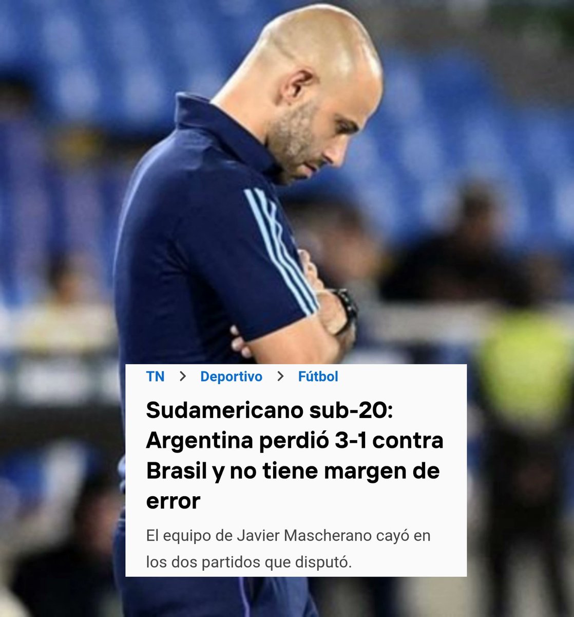frabigol's tweet photo. La sub 20 de Mascherano contra Brasil: 
- Llenó el equipo de pibes de BOCA 🇧🇴 y se comió TRES contra Brasil. ��🇷

La sub 20 de Placente contra Brasil: 
- Llenó el equipo de pibes de RIVER 🐔 y le hizo SEIS a Brasil. 🇧🇷

SE TERMINÓ LA MENTIRA DE BOCA PREDIO, RIVER ES ARGENTINA 🤷🏻‍♂️🇦🇷 https://t.co/ENlxirh4of