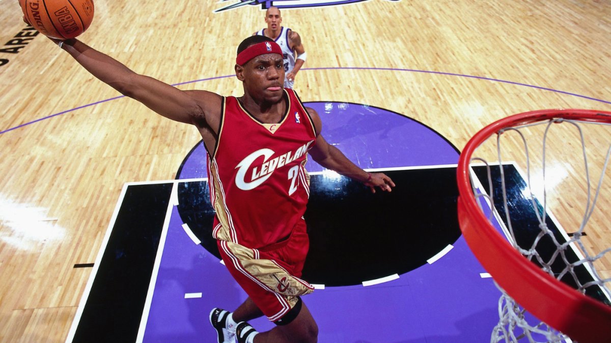 LeBron at 18