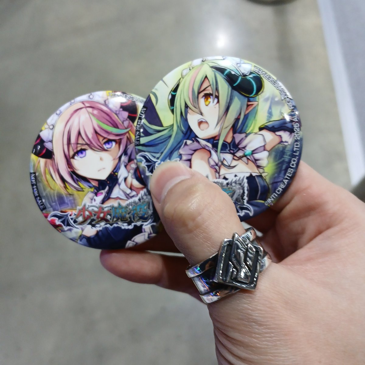 RFlame080105's tweet photo. マーシャちゃんとキリカさん キターーー!!!
本当に かわいい~ >///<
#台北國際電玩展 #台北ゲームショウ
#TaipeiGameShow #TaipeiGameShow2025 #TpGS
#justdan #傑仕登
#GrimGuardians #グリムガーディアンズ #少女魔役
#ぎゃるがん #galgun
#若山なつみ #桜川真依 #森脇陸三
#インティちゃん https://t.co/T4wjBYeQTL