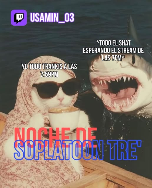UsaminMd's tweet photo. Un poco atrasado pero llega el stream! nos veemos 8pm hr méxico 🥳🥳🥳👻
https://t.co/8mOR2kV6JG https://t.co/jvpuWK9PBy