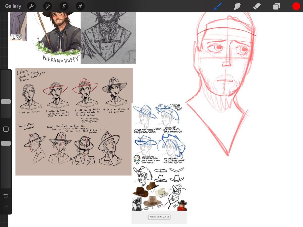 im struggling, hats are awkward