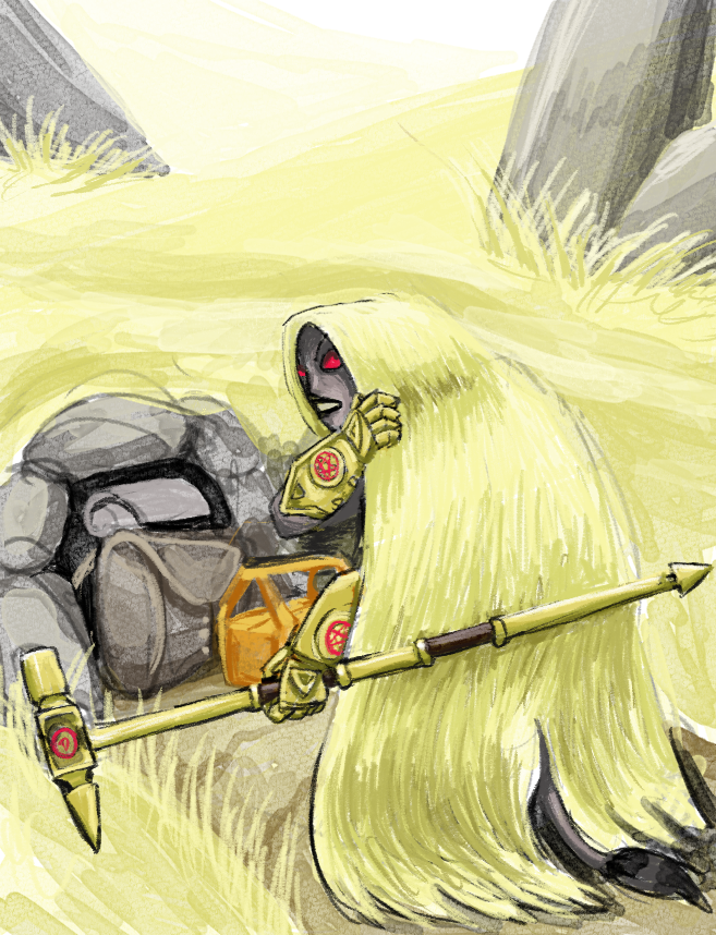 PentaclesQuest's tweet photo. Oragatt knows her red wings would fly like a flag, she'll travel by foot, stealth and secrecy have always served the pentacled cult well. 

It won't be as quick on foot but Oragatt could scout out possible ambush locations before meeting up with Herocea. https://t.co/S3niRsLKqZ