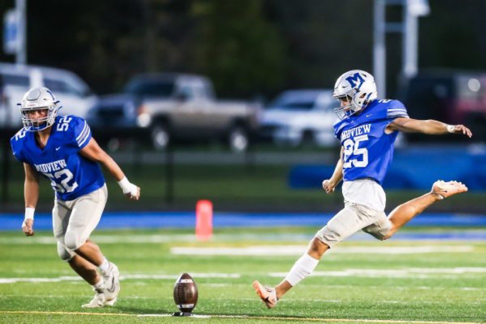 Ethan Morris (@ethanmorris_10) on Twitter photo Recruitment is still open❗️❗️
5-Star Kicker – Ranked #2 in OHIO & #44 NAT.
Kohls Kicking Profile
kohlskicking.com/player-profile…
Senior Season Highlights⬇️
hudl.com/v/2Qg1qF
<a href="/RMatviko/">Ryan Matviko</a> <a href="/theGunnerDaniel/">Gunner Daniel</a> <a href="/CoachSeanCronin/">Sean Cronin</a> <a href="/coachjbronowski/">Jacob Bronowski</a> <a href="/CoachMurphy87/">Keith Murphy</a> <a href="/coachj_lepak/">Jeff LePak</a> <a href="/CoachOrrock/">Danny Orrock</a> Recruitment is still open❗️❗️
5-Star Kicker – Ranked #2 in OHIO & #44 NAT.
Kohls Kicking Profile
kohlskicking.com/player-profile…
Senior Season Highlights⬇️
hudl.com/v/2Qg1qF
<a href="/RMatviko/">Ryan Matviko</a> <a href="/theGunnerDaniel/">Gunner Daniel</a> <a href="/CoachSeanCronin/">Sean Cronin</a> <a href="/coachjbronowski/">Jacob Bronowski</a> <a href="/CoachMurphy87/">Keith Murphy</a> <a href="/coachj_lepak/">Jeff LePak</a> <a href="/CoachOrrock/">Danny Orrock</a>