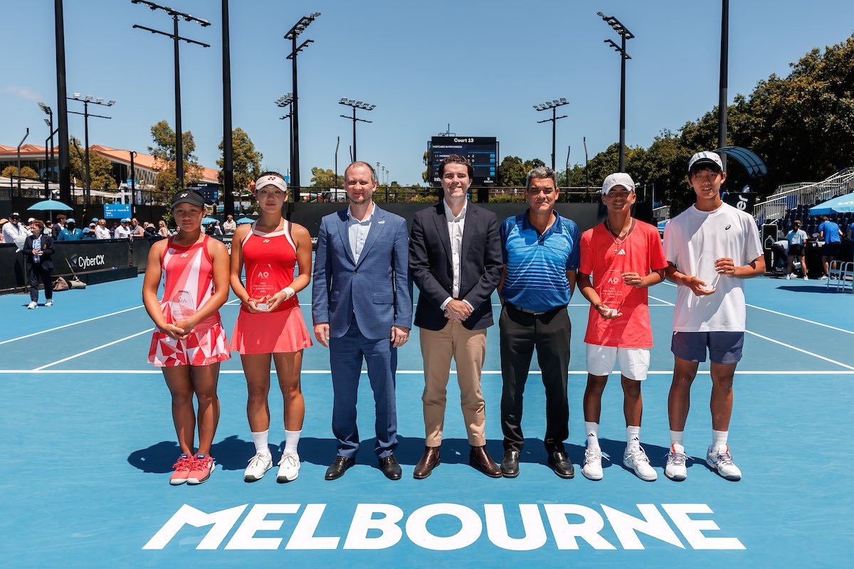 It was a privilege to witness the next generation of elite athletes compete in the AO Asia-Pacific Elite 14 &amp; Under Trophy.