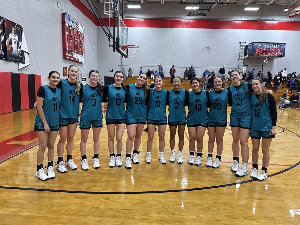 Lady Stallions basketball with the 64-33 win over Hilliard tonight! Janie Boyd got her 1000th point!!