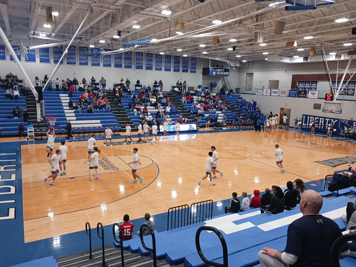 CourierTribuneSports (@myctsports) on Twitter photo Here for the <a href="/CWStessman/">C.W. Stessman</a> Championship.
Liberty boys basketball (9-6) is set to play Raymore-Peculiar (8-4).
<a href="/LHSBasketball/">Liberty Bball</a> beat William Chrisman on Tuesday and Lincoln College Prep yesterday.
Tipoff in roughly 12 minutes. Here for the <a href="/CWStessman/">C.W. Stessman</a> Championship.
Liberty boys basketball (9-6) is set to play Raymore-Peculiar (8-4).
<a href="/LHSBasketball/">Liberty Bball</a> beat William Chrisman on Tuesday and Lincoln College Prep yesterday.
Tipoff in roughly 12 minutes.