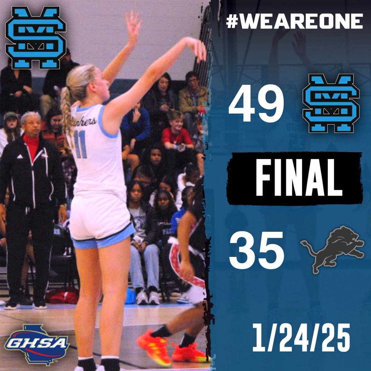 Starr’s Mill GBB (@smhsgirlsbball) on Twitter photo Starr’s Mill 49
Central Carrollton 35
Battled. Move to 14-4 on the year, more work to do!
<a href="/SophiaOlson02/">Sophia Olson</a> 10p
<a href="/AftynHeiden/">Aftyn Heiden</a> 10p
<a href="/Lindsey_Kopacek/">Lindsey Kopacek</a> 8p
<a href="/Ava_Glover11/">Ava Glover</a> 7p
<a href="/AGmorrison821/">AG Morrison</a> 6p
<a href="/avahendrie2025/">avahendrie2025</a> 4p
Gabby Roach 4p
<a href="/KyleSandy355/">Kyle Sandy</a> <a href="/SandysSpiel/">Sandy's Spiel</a> Starr’s Mill 49
Central Carrollton 35
Battled. Move to 14-4 on the year, more work to do!
<a href="/SophiaOlson02/">Sophia Olson</a> 10p
<a href="/AftynHeiden/">Aftyn Heiden</a> 10p
<a href="/Lindsey_Kopacek/">Lindsey Kopacek</a> 8p
<a href="/Ava_Glover11/">Ava Glover</a> 7p
<a href="/AGmorrison821/">AG Morrison</a> 6p
<a href="/avahendrie2025/">avahendrie2025</a> 4p
Gabby Roach 4p
<a href="/KyleSandy355/">Kyle Sandy</a> <a href="/SandysSpiel/">Sandy's Spiel</a>