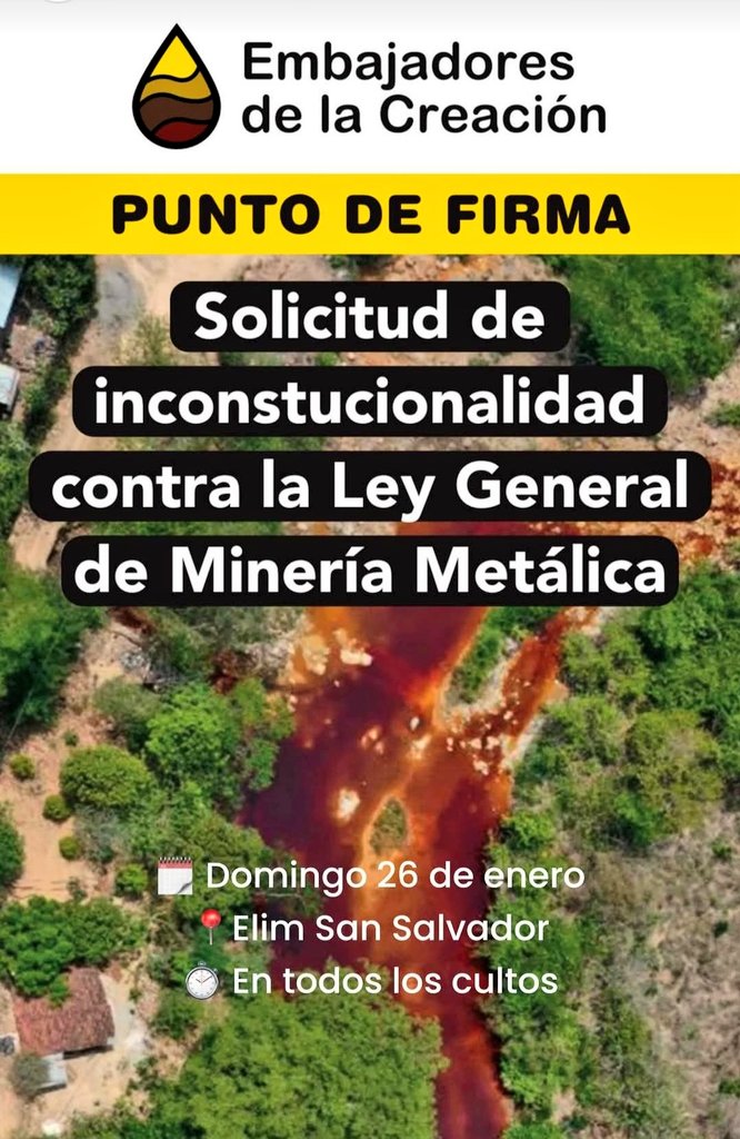 Mitski92's tweet photo. Que triste ver esta #contaminación quimica por minería en el río #SanSebastian, #SantaRosaDeLima, #LaUnión #ElSalvador. Toda la vida que hubo una vez aquí murió por los #desechos tóxicos que la #minería ha causado. Eso nos merecemos los #salvadoreños? 💔💔💔 https://t.co/wFa0Dd4xja
