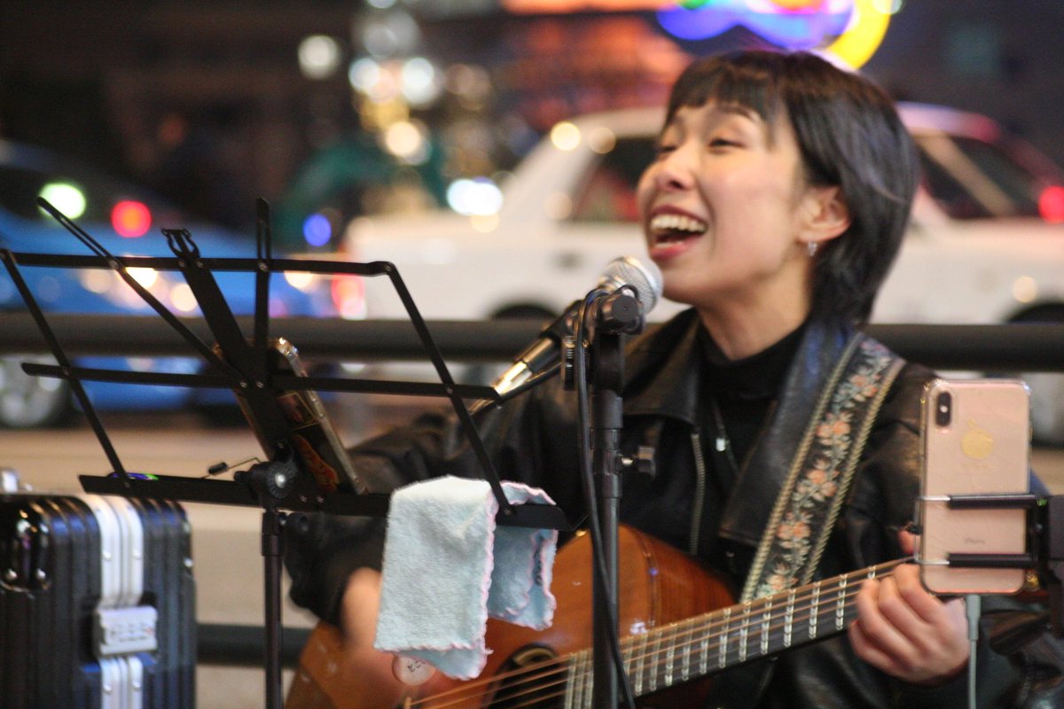 HORIZONTAL215's tweet photo. 【Live  on the street】
2025.1.23@Hakata•Nakasu
鹿児島県出身　福岡県を中心に活動中のとごさき(とうごう さき) https://t.co/hFtJv0OEu7