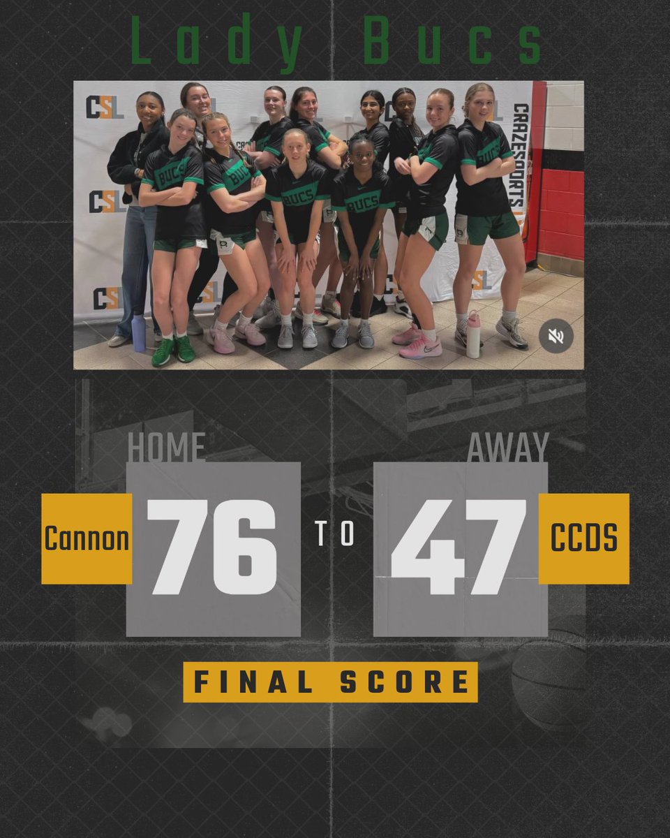 Unofficial game stats:
Bigham 17p
Vanderhave 13p
Blythe 13p
Crane 2
Little 2
<a href="/CCDSGirlsHoops/">Buccaneer Girls' Basketball</a> <a href="/ccdsbucs/">CCDS Athletics</a> 
#CDBucs