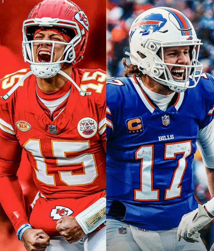 HolyRollerNFL's tweet photo. ANÁLISIS Y PREDICCIÓN - FINAL DE CONFERENCIA NFC: CHIEFS VS. BILLS🔥🤩

Este será el noveno encuentro oficial en la #NFL entre Josh Allen/Sean McDermott y Patrick Mahomes/Andy Reid. Y podemos esperar otro choque súper épico entre #Bills y #Chiefs. ¿Quién gana?👀

¡ABRO HILO!🧵👇🏽 https://t.co/jeJDhs0gca