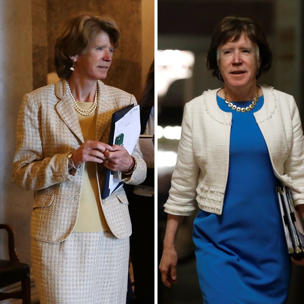 Murkowski and Collins, two of the biggest anti MAGA backstabbing RINOS in RNC history, these two 
career deadbeat Politicians need to switch party's, show their true colors 🖕