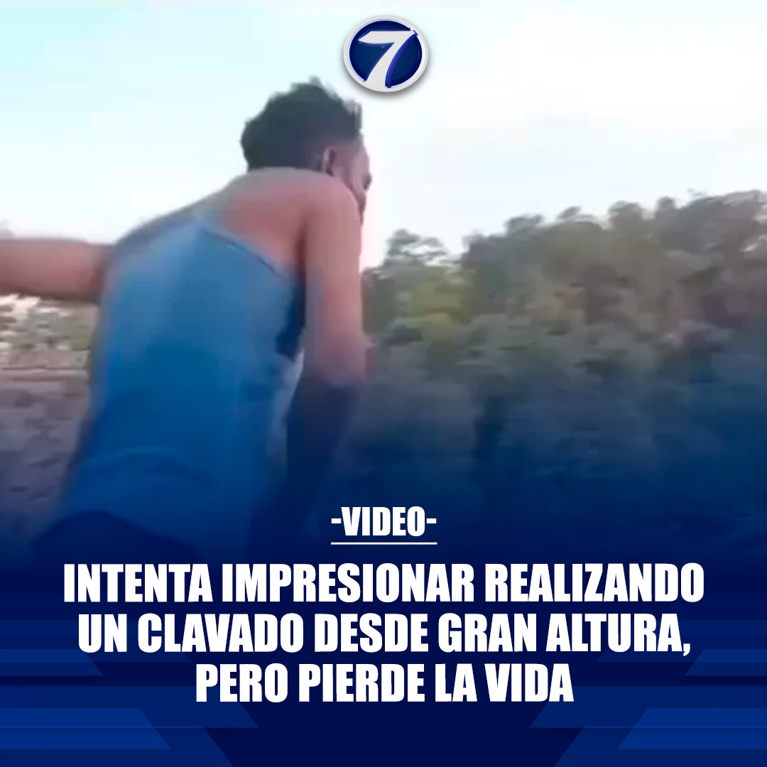 Noti7Guatemala's tweet photo. 🚨 Intenta impresionar realizando un #clavado desde gran altura, pero pierde la vida ➡ https://t.co/zysKHzKp50 https://t.co/4KSUev2L6v