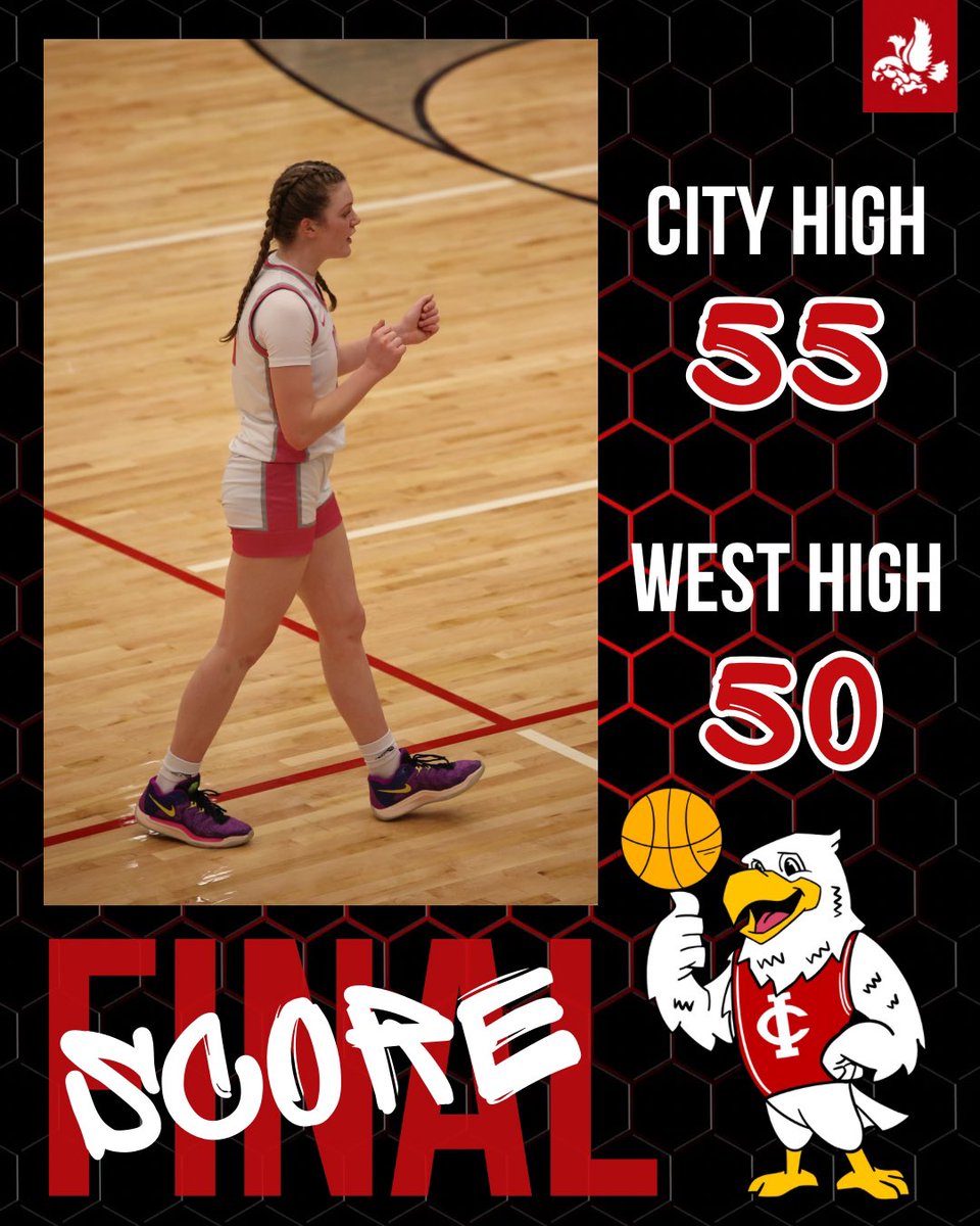 Final from Little Hawk Arena.

Next up: Jan. 28 away at Waterloo West