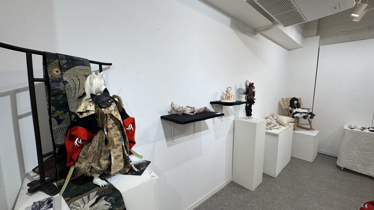 【Wonder dolls in Japan 2025】
✨本日より開催です✨

開催日：2025年1月25日（土）～2月9日（日）
※水・木曜休廊29日、30日、2月5日、6日
時間：11:00〜19:00（最終日は17:00まで

参加作家：