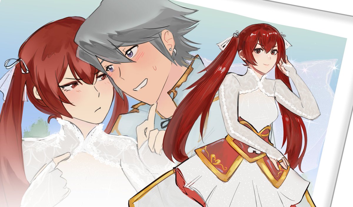 Pez_Genial's tweet photo. giving bridal Selena (+ Laslow) a second chance as propaganda for her in CYL9 PLEASEEEEEE
#FEヒーローズ #FE14 #FEH #fireemblemfanart #VoteFEH https://t.co/YdsPwrp0Sb