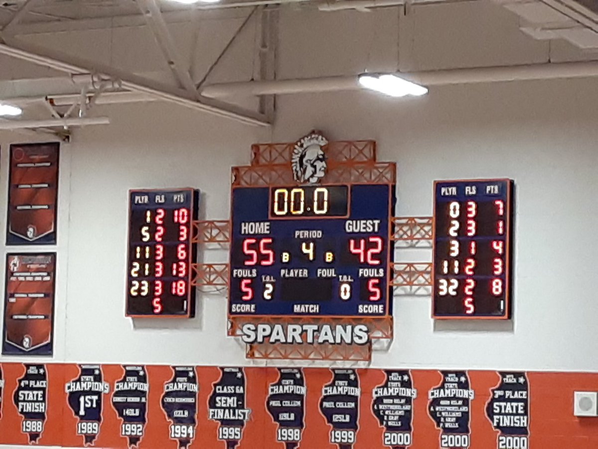FINAL: <a href="/RHSpartansBball/">Coach Marc Howard</a> 55 <a href="/YorkvilleBB/">Foxes Basketball</a> 42

Damion Porter Jr. (Sr.): 18p, 3/5 3-pt
DJ Hampton (Sr): 13p, 6r, 3b
Danny Thompson (Sr.): 10p

Braydon Porter (Fr.): 15p, 4r, 3a

*stats unofficial

<a href="/HSBBALLjg/">Jack Gleason</a> <a href="/AlHartwig1/">Al Hartwig</a> <a href="/jwelge96/">Joshua Welge</a> <a href="/Rgw114G/">Randy G. Whalen</a> <a href="/scottybscout/">Scott Burgess</a> <a href="/coachSPham/">Steve Parham</a> <a href="/sargenttee/">Ms. Tee Davis</a>