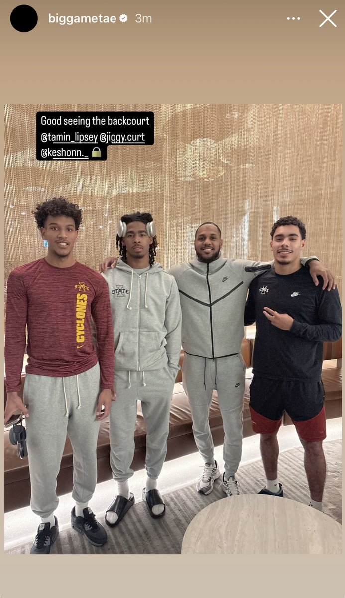 FauxTjOtz's tweet photo. Cyclone legend and current Phoenix Suns point guard Monte Morris stopping by with the team in Arizona for the weekend 🌪️🌪️🌪️ https://t.co/JdkA27vQwh