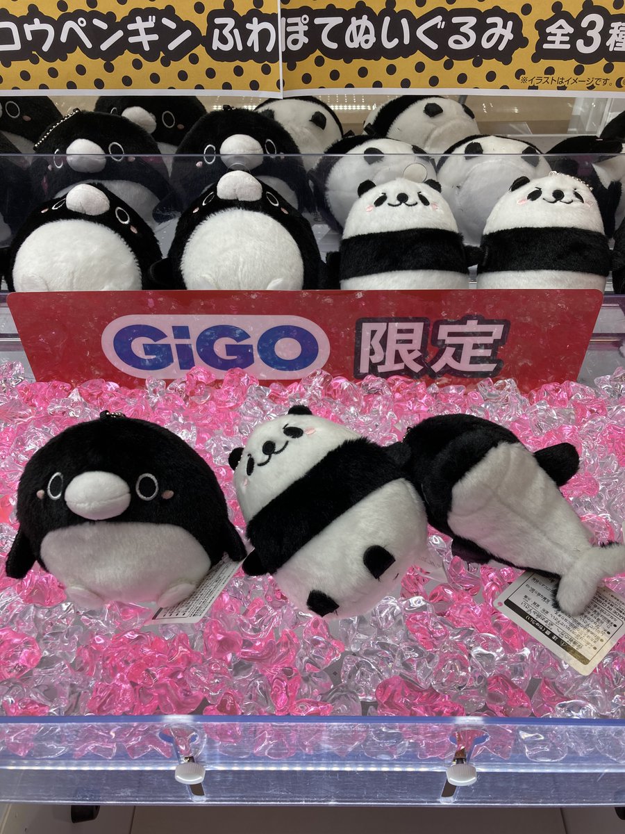 GIGO限定 テイコウペンギン ふわぽてぬいぐるみ マスコット 全種コンプセット GIGO限定 テイコウペンギン ふわぽてぬいぐるみ マスコット 全種