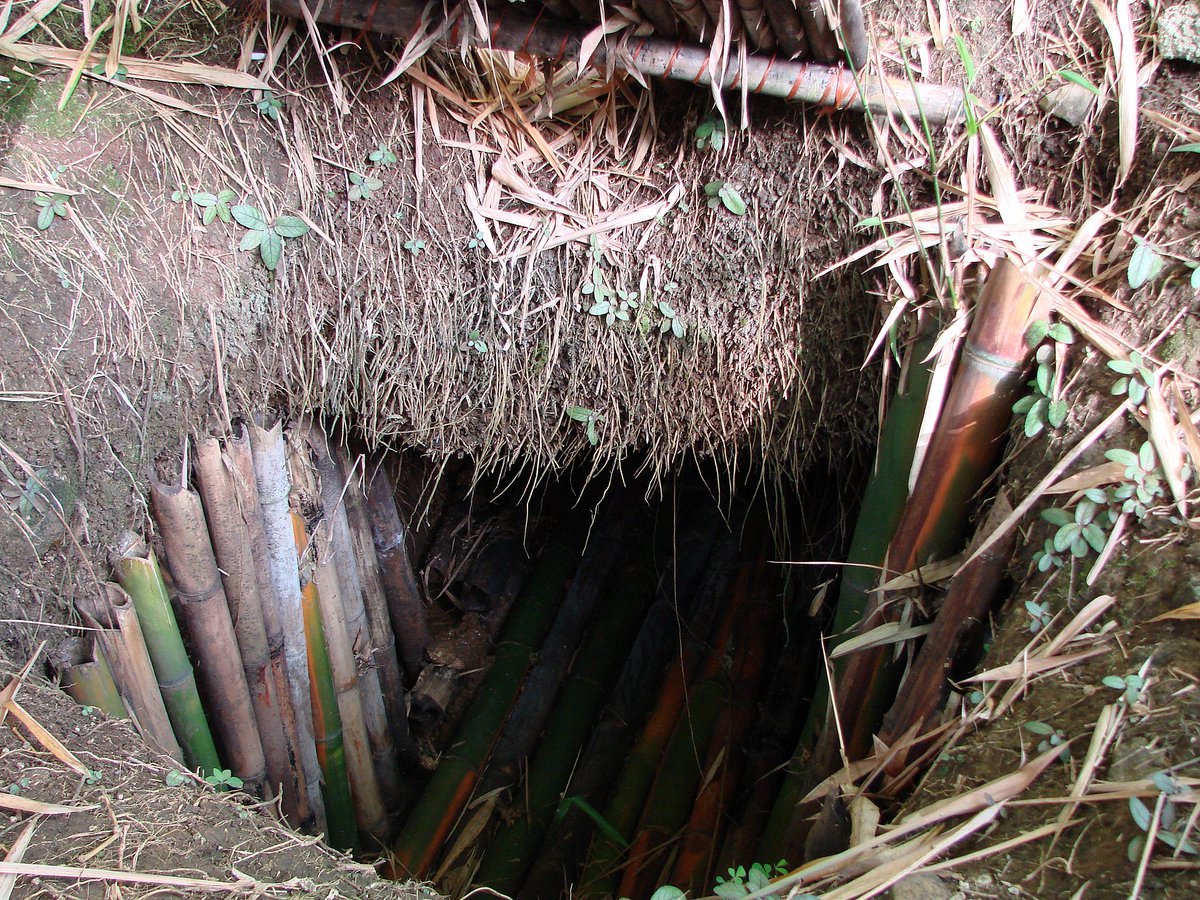 NavalInstitute's tweet photo. #OTD in 1972, Japanese holdout Shoichi Yokoi was discovered near a cave on Guam where he had been hiding since 1944 when the island was recaptured by U.S. forces. A replica of the cave in which he lived for more than 27 years is a tourist attraction near Talofofo Falls. https://t.co/lWPezXQsjx