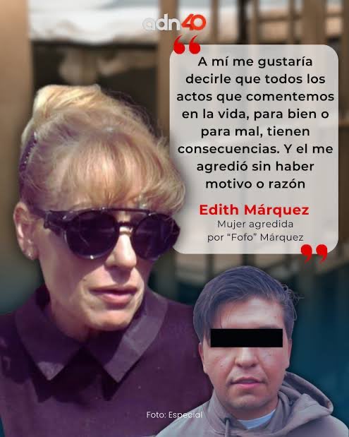 Gracias Edith por llegar hasta el final y no ceder ante el dinero de un mocoso imbécil que te golpeó!