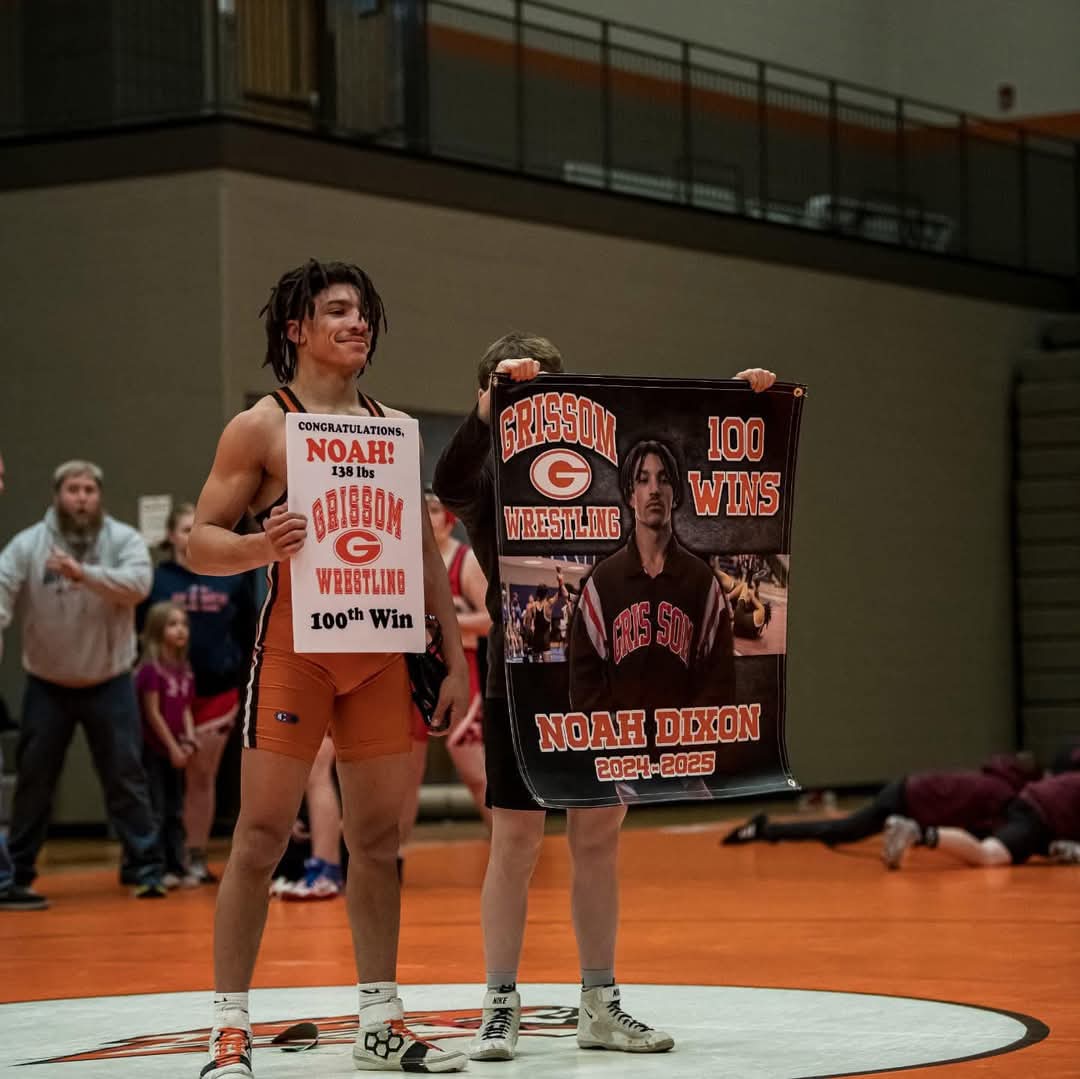 RecruitGrissom's tweet photo. Congrats to Noah Dixon who recorded his 100th career varsity win this past weekend! @AHSAAUpdates @HsvSports https://t.co/9kghBlX1h0