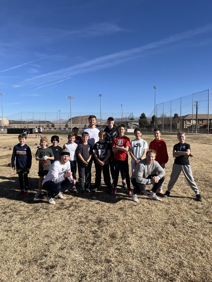 Air Show WR Training (@airshowwrskills) on Twitter photo St. George WR/QB trainings day 1!! 
Last chance to sign up for day 2 tomorrow morning! See you there! 🏈🛩️ St. George WR/QB trainings day 1!! 
Last chance to sign up for day 2 tomorrow morning! See you there! 🏈🛩️