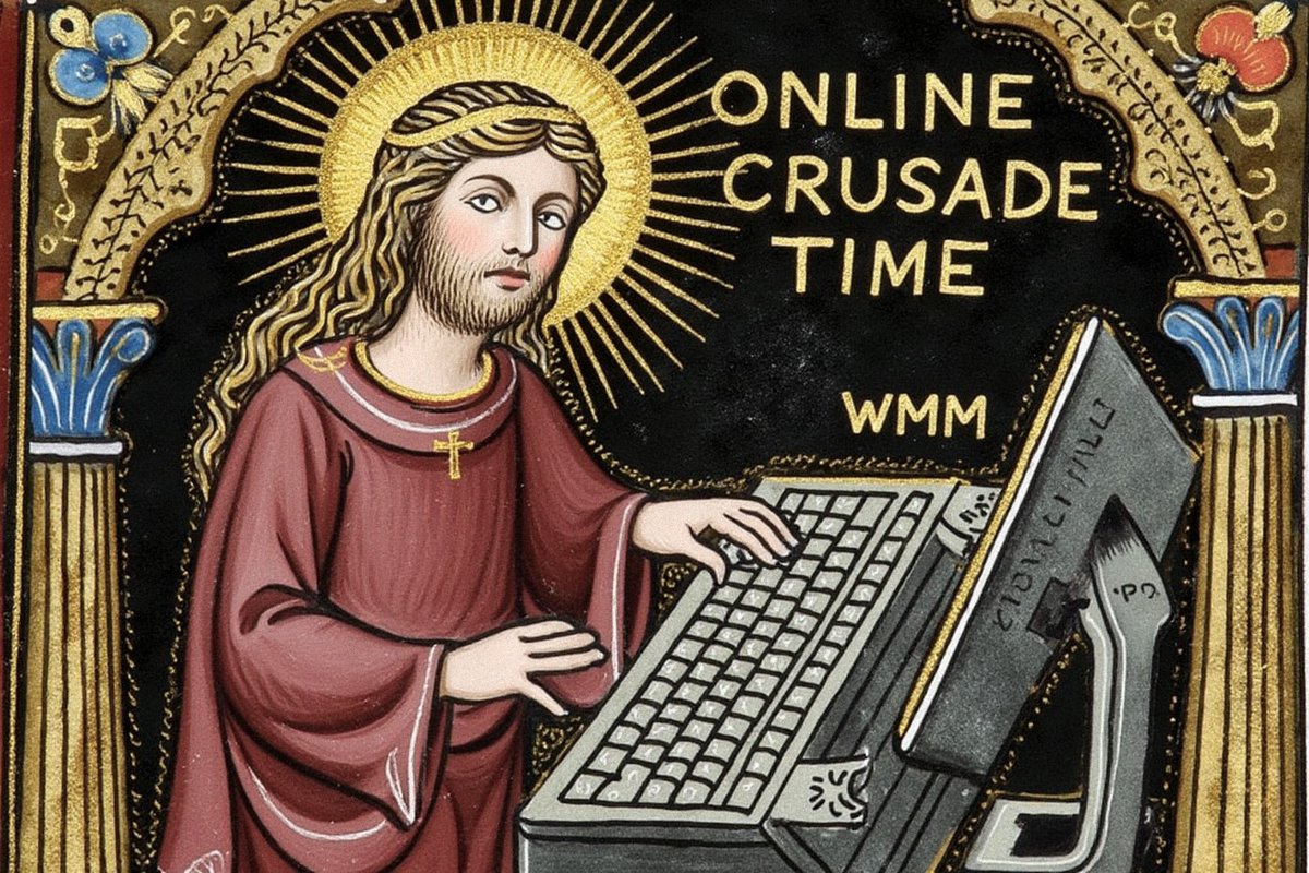 Join $WMM Online Crusade ⚔️🛡️

We create Ai art and hodl Ye coin as a membership token 💰
Weird Medieval Memetics🕯️

🏰 forge.medievalmemes.ai 🏰

9pWPUXoZKWNPWyaegPQeR3Kn8aFz9nrGtm5jeAFzpump
#Memes #memecoin1000x #memecoin #binance #SPX6900 $sol $eth $btc $sui $bnb $ton $trx