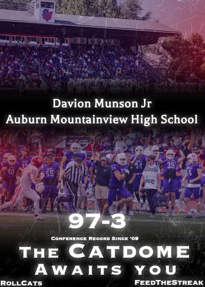Davion Munson Jr (@2moreproblemz) on Twitter photo After a great conversation with <a href="/Adin_wolf13/">Adin Wolf</a> I am blessed to receive another offer from Linfield University <a href="/LinfieldFB/">Linfield Football</a> <a href="/BrandonHuffman/">Brandon Huffman</a> <a href="/AMHSsports/">Auburn Mountainview</a> After a great conversation with <a href="/Adin_wolf13/">Adin Wolf</a> I am blessed to receive another offer from Linfield University <a href="/LinfieldFB/">Linfield Football</a> <a href="/BrandonHuffman/">Brandon Huffman</a> <a href="/AMHSsports/">Auburn Mountainview</a>