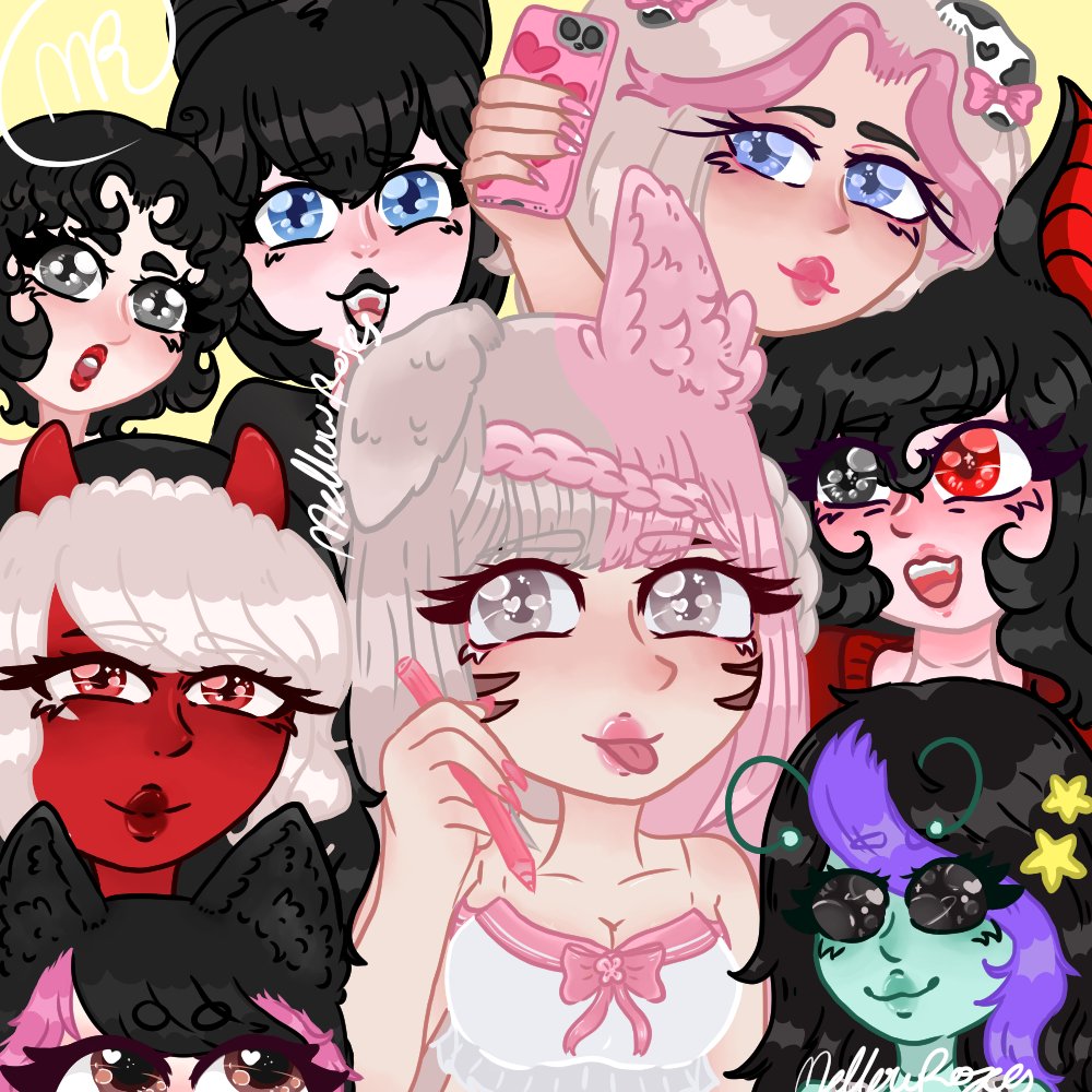 Fun but cluttered Art Done for MokaMoka