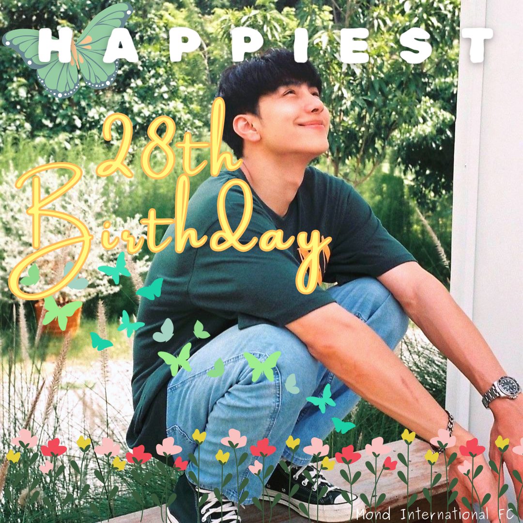 Mond_InterFC's tweet photo. Happiest 28th Birthday @mond_tanutchai 🎂🎉🎁

May this new year of your life be full of love, growth and beautiful things in your life 🫶🏻

Let's continue walking this path together for another year and for many more to come 💛

we love you 💛
🔸 
#mondtanutchai
#HAPPY28thMondDay https://t.co/rplcMnhMXx