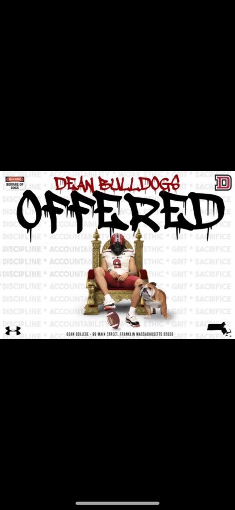 blessed to receive my first football offer🙏🏾
