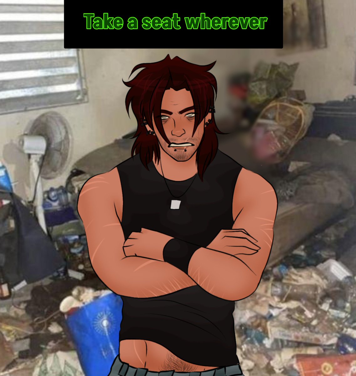 Jade_But_Insane's tweet image. Way to be useless today so have this ooc  #Jimcurly in their twenties where I bent their designs and personalities enough for them to be my ocs, yes, yes, this Jimmy listens to mitski 👍