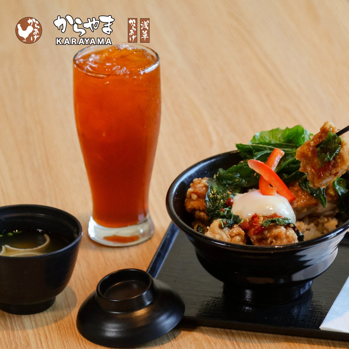 ไก่ทอดคารายามะ 🍗 Karayama Thailand tweet media