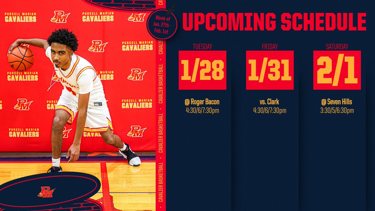 Our schedule for the upcoming week!

#Together | #YEAHRED