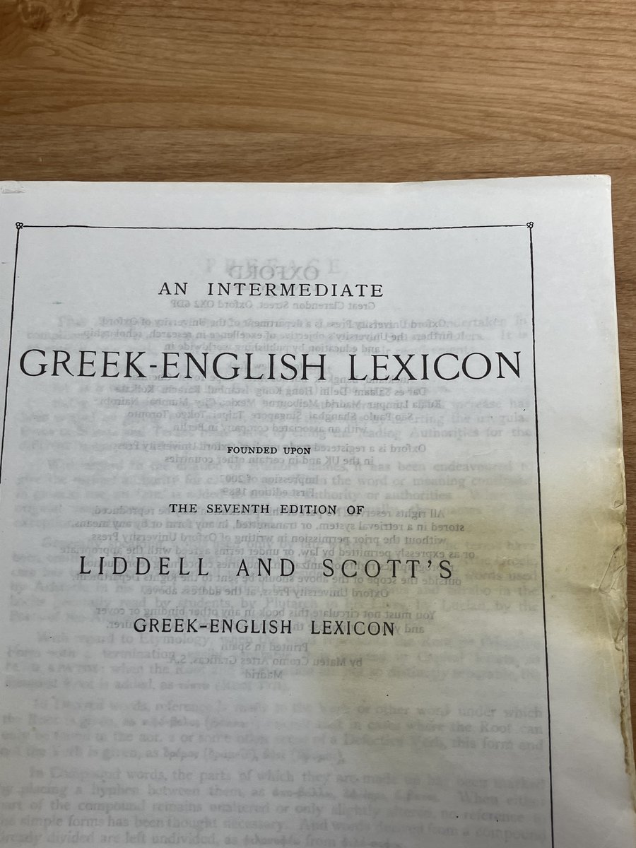 A Patristic Greek Lexicon Edited By G. W. H. Lampe. 1961pdf