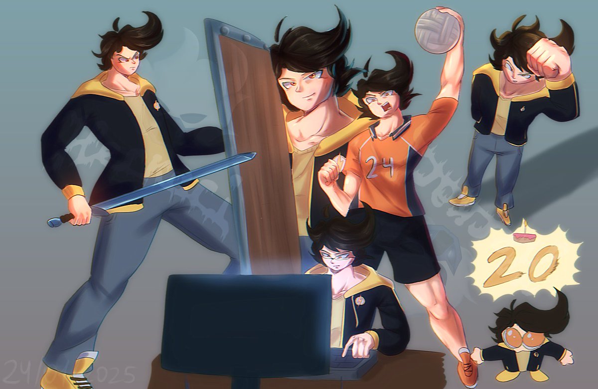 Primer dibujo del año (y de última hora 🫠)

Bienvenido al club de los 20 <a href="/Gohcraft/">『Gohcri』</a> , feliz cumple gohrdo titánico 🎂