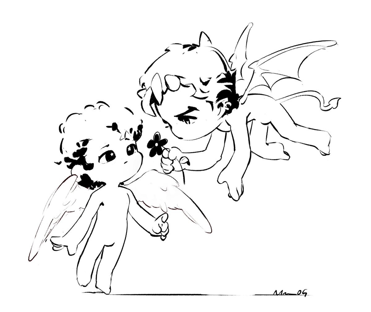 Honestly loving this default ink pen just doodling ◡̈