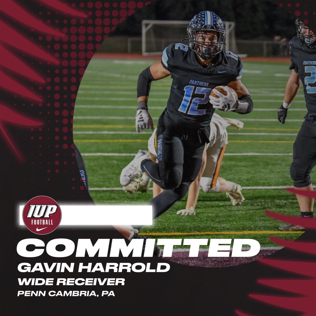 Gavin Harrold (@gavinharrold12) on Twitter photo #AGTG After great conversations with <a href="/CoachT_Bradley/">Tyler Bradley</a> and <a href="/Paul_Tortorella/">Paul Tortorella</a>, I am blessed to announce my commitment to <a href="/IUPfootball/">IUP Football</a>. Thank you to all the people involved in the process. #AGTG After great conversations with <a href="/CoachT_Bradley/">Tyler Bradley</a> and <a href="/Paul_Tortorella/">Paul Tortorella</a>, I am blessed to announce my commitment to <a href="/IUPfootball/">IUP Football</a>. Thank you to all the people involved in the process.