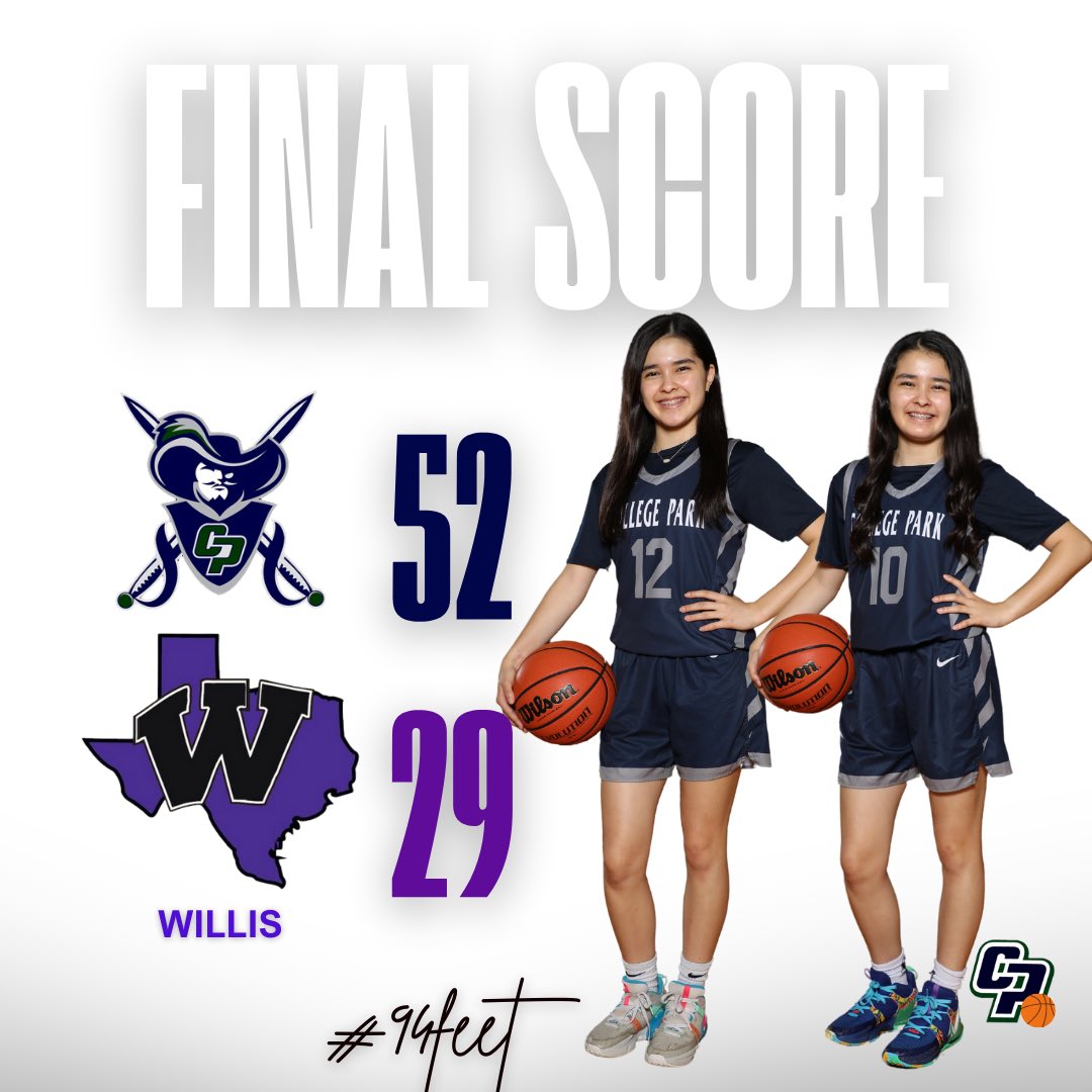 College Park Girls Basketball (@collegepark_gbb) on Twitter photo Girls regrouped & got a big district Win!! Takes us to 10-3. Proud of our girls! #94feet
<a href="/brooke_smth/">Brooke Smith</a> 12pts, 5 assists
<a href="/giuliana_c01/">Valentina Campos</a> 11 pts, 3 steals <a href="/katiewestwood26/">katiewestwood26</a> 7 boards
Sachi Lee 8 pts Hana Lee 7 pts
<a href="/gretch_wright00/">Gretchen Wright</a> 6 pts, 7 boards
Congrats to JV TOO! Girls regrouped & got a big district Win!! Takes us to 10-3. Proud of our girls! #94feet
<a href="/brooke_smth/">Brooke Smith</a> 12pts, 5 assists
<a href="/giuliana_c01/">Valentina Campos</a> 11 pts, 3 steals <a href="/katiewestwood26/">katiewestwood26</a> 7 boards
Sachi Lee 8 pts Hana Lee 7 pts
<a href="/gretch_wright00/">Gretchen Wright</a> 6 pts, 7 boards
Congrats to JV TOO!