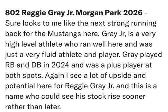 Thank you, <a href="/EDGYTIM/">Timothy “EDGYTIM” OHalloran</a>! I’m very grateful for the write up. Ready to work! <a href="/Chris_CJ_6/">C.J.</a> <a href="/TheCoachReem/">Jareem Fleming</a> <a href="/_MP_Football/">Morgan Park Football</a>