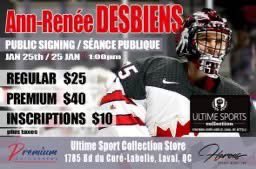Georges Laraque (@georgeslaraque) on Twitter photo Je serai à notre magasin de 12pm à 5pm. Venez rencontrer <a href="/annd35biens/">Ann-Renée Desbiens</a> qui donnera une séance de signature à 1pm!🔥
I will be in our store tomorrow from 12pm until 5pm. Come meet Ann-Renée during her autograph session at 1pm!🔥 Je serai à notre magasin de 12pm à 5pm. Venez rencontrer <a href="/annd35biens/">Ann-Renée Desbiens</a> qui donnera une séance de signature à 1pm!🔥
I will be in our store tomorrow from 12pm until 5pm. Come meet Ann-Renée during her autograph session at 1pm!🔥